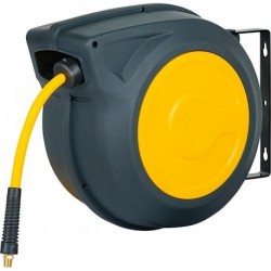 Enrouleur tuyau 15m jaune Air 1/4"