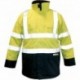 Parka M-Safe Multinorm jaune-bleu, Taille S