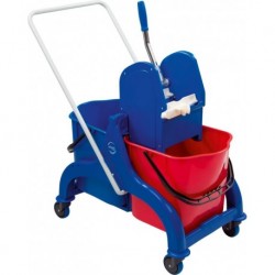 Chariot de lavage Poly III 690x420x900mm 2x25l