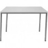 Table 1400x800 mm gris clair/gris clair