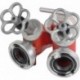 Vanne eau C 2 x AG2" Storz C