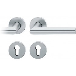 Poignée porte ZT. PZ Acier inoxydable72 1076