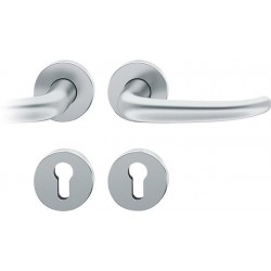 Poignée porte ZT. PZ Acier inoxydable72 1023