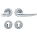 Poignée porte. Acier inoxydable PZ, 76 1023