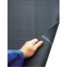 Tapis fin noir 3 mm 1200mm 10m résistant à l'huile.
