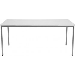 Table 2000x800 mm gris clair/gris clair