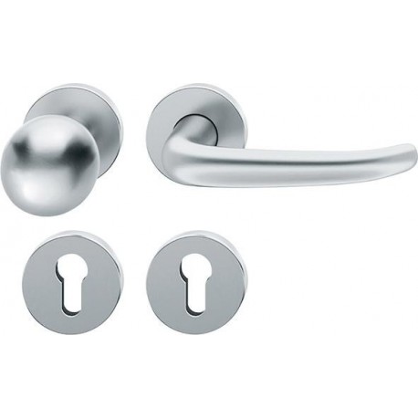 Poignée porte Acier inoxydable rs, 76 1023