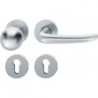 Poignée porte Acier inoxydable rs, 76 1023