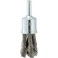 Brosse-pinceau, fil d'acier inoxydable torsadé, Ø de la brosse : 23 mm, Long. de la garniture 29 mm, Epaisseur du fil 0,26 mm, Vitesse maxi. : 20000 tr/mn