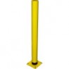 Poteau sécurité industrie jaune 1060mm