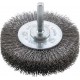 Brosse circulaire pour outils, fils ondulés, Ø de la brosse : 50 mm, Epaisseur du fil 0,20 mm, Larg. : de travail 17 mm, Vitesse maxi. : 15000 tr/mn