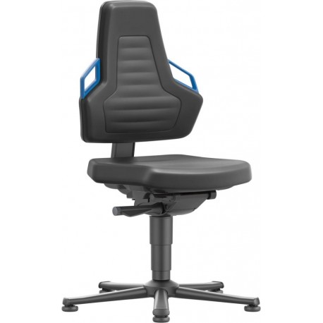 Chaises bureau 1 Patin Mousse Patin anthrazite