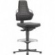 Chaises bureau 3 Patin Supertec Poignée gris anthrazite