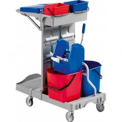 Chariot de nettoyage Poly II 970x680x1110 2x15l