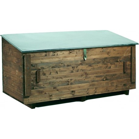 Coffre rangement bois 1300x550x750mm