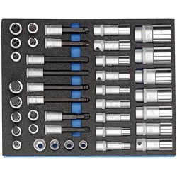 Module d'outil CT2/4 douilles.1/2"Gedore
