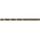 Foret hélicoïdal avec queue cylindrique longue, en acier à coupe rapide, type N, DIN 340, profil rectifié, surface traitée à la vapeur, Ø h8 : 3,30 mm