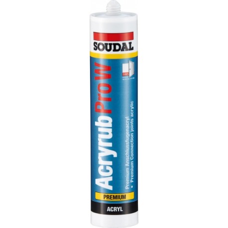 Acrylique Pro-W Premium- Acryl 310ml, marron SOUDAL