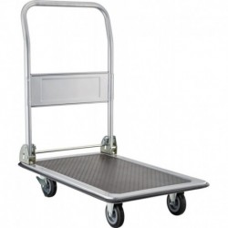 Chariot à plateau 150kg 740x470mm, roue PP