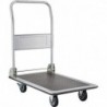 Chariot à plateau 150kg 740x470mm, roue PP
