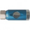 Coupleur express  NW7,4 FI F1/4 rot. bleu