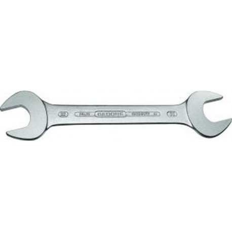 Clé plate double, DIN 3110, Cote s/plats : 27 x 32 mm, Long. 302 mm