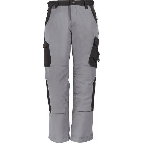 Pantalon de travail Bruno, 300 g/qm, Taille  58, gris/noir
