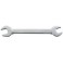 Clé mixte double DIN 3110, acier au chrome vanadium, Cote s/plats : 8 x 9 mm, Long. 143 mm