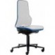 Chaise bureau ESD NEON 2 bleu avec roue synchro