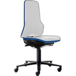 Chaise bureau ESD NEON 2 bleu avec roue synchro
