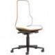 Chaise bureau ESD NEON 2 orange avec roue perman
