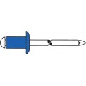 Rivet Acier Standard Tête ronde plate 4,8x20mm Gesipa(Par 250)