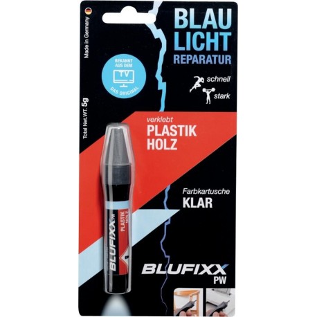 Recharge colle BLUFIXX- PATRONE PW Clair