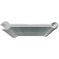 Jeu de clés mixtes DIN 3113 A, ISO 3318, Quantité : 11 pièces, Contenu 8 9 10 11 12 13 14 15 17 19 22 mm