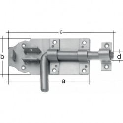Verrou 164/K3Z/160 mm