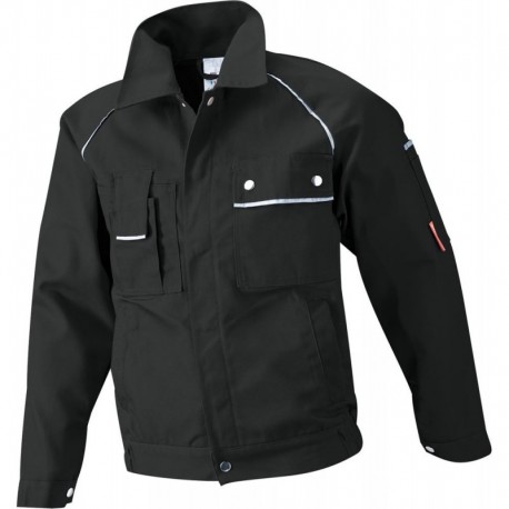 Veste de travail,Canvas,320g/qm, Taille 54,noir