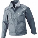 Veste de travail,Canvas,320g/qm, Taille 56,gris