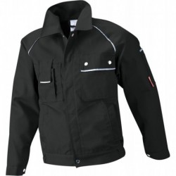 Veste de travail,Canvas,320g/qm, Taille 56,noir