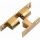 Serrure double billes 43x7mm laiton massiv
