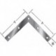 Equerre VA 120x120x20x1,5