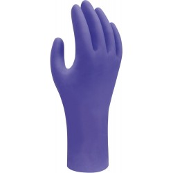 Gants à usage unique,Nitril,7540, Taille M(7-8),Pack a 100 Unités