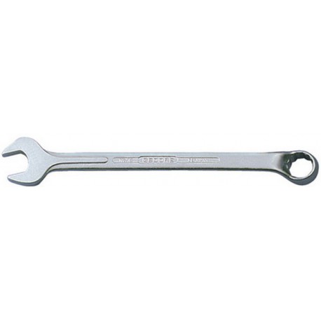 Clé mixte, coudée, en pouces américains, Cote s/plats : 1/4 pouces, Long. 100 mm