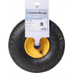 Roue de rechange PF 26 pour brouette