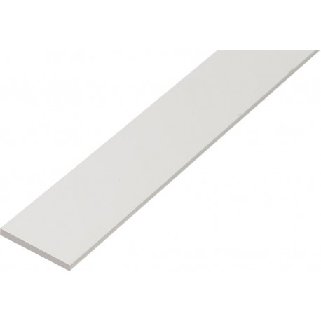 Profil Plastique,blanc,20x2/1m