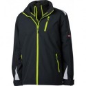 Blouson 3 en 1 FORTIS 24, noir/vert citron, Taille 3XL