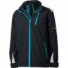 Blouson 3 en 1 FORTIS 24, noir/turquoise, Taille 3XL