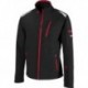 Veste Softshell FORTIS 24, noir/rouge  Taille 2XL