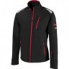 Veste Softshell FORTIS 24, noir/rouge  Taille L