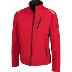 Veste Softshell FORTIS 24, rouge/noir  Taille L