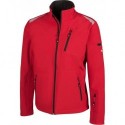 Veste Softshell FORTIS 24, rouge/noir  Taille S
